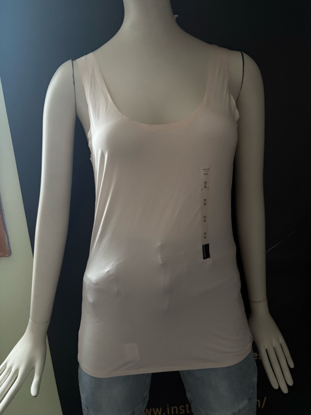 Simons Light Blush Scoop Neck Tank Top